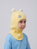 Шлем весенний/осенний вязаный (Груша) с ушками МИО*