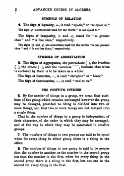 Advanced course in algebra | Webster Wells