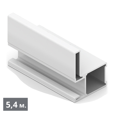 СТАНДАРТ Вертикальный профиль I (5,40 м) белый глянец (RAL) (AS0639) Aristo