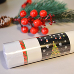 Наклейка новогодняя "Елка" 60*45см