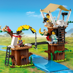 Конструктор LEGO City Wildlife Лагерь спасения дикой природы 60307