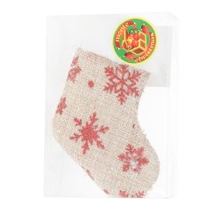 Украшение декоративное (подвесное) "Новый год" 7*3*11см. (2вида) (блистер)