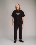 Футболка Подполье Маяк Reissue черная