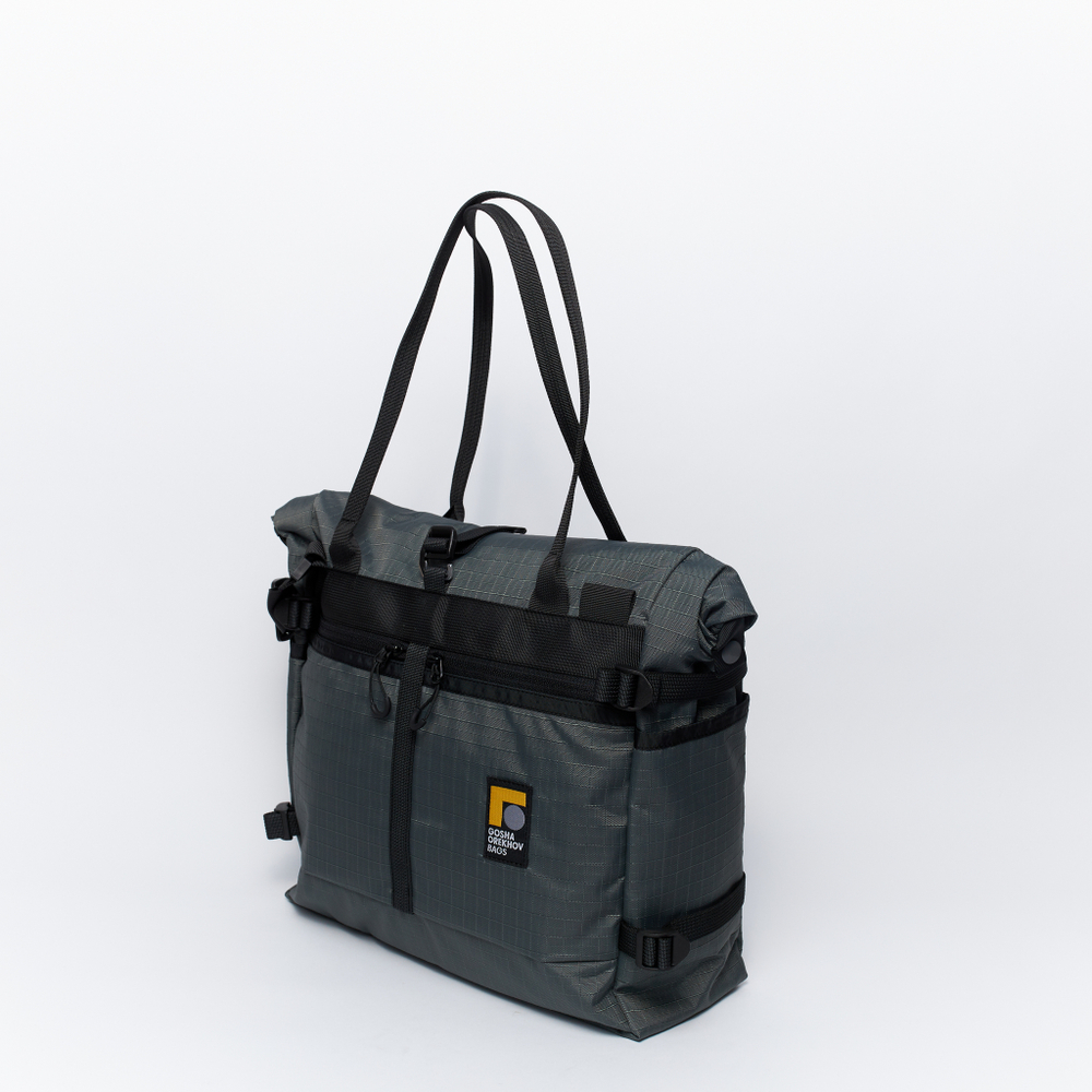 Сумка Tote Part Of Cube M темно-серый