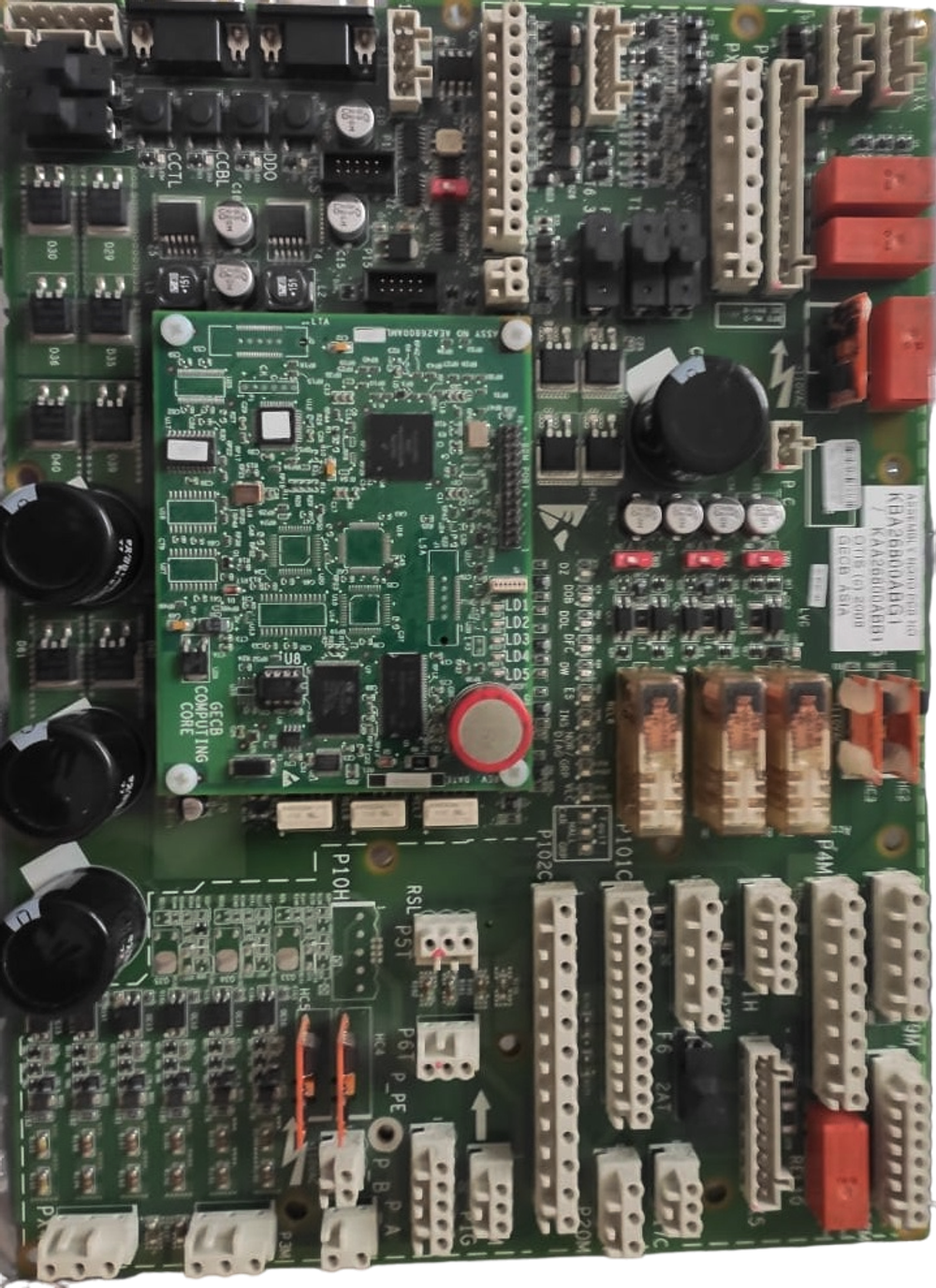 Плата GECB_ASIA (ABB1) (сборка с платой Computing Core) OTIS.