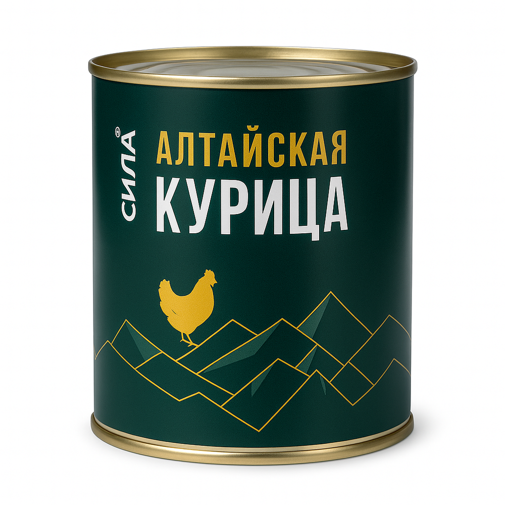 Консерва Алтайская Курица 340 гр