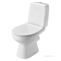 Унитаз-компакт ЦЕЗАРЬ Slim, Soft Close,