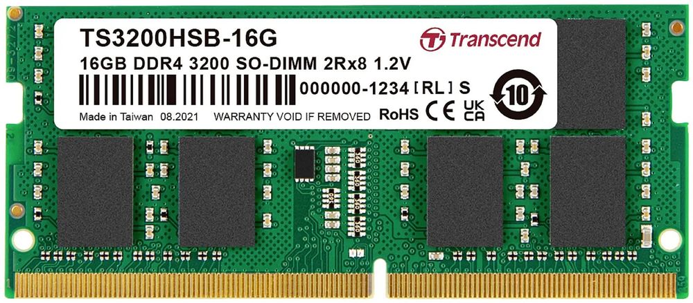Оперативная память Transcend TS3200HSB-16G 16 Гб