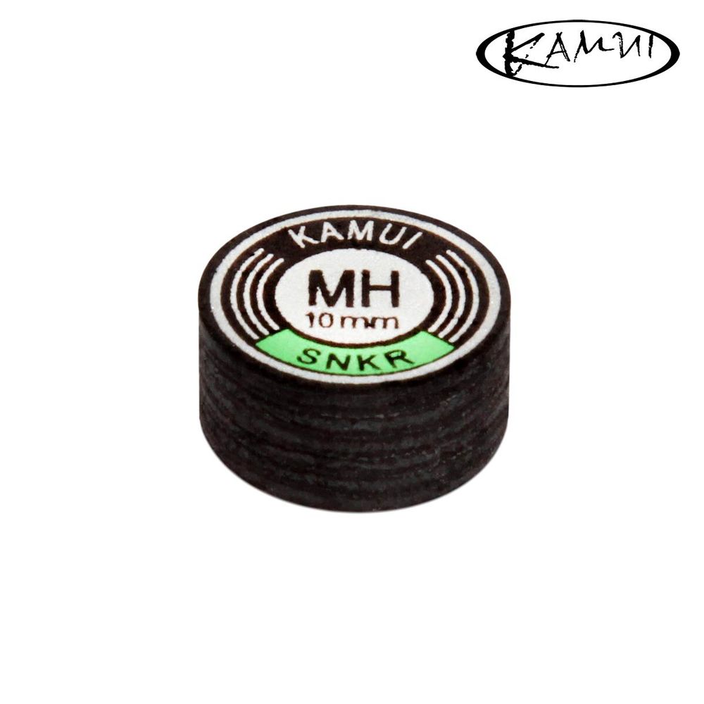 Наклейка для кия Kamui Snooker Black ø10мм Medium/Hard 1шт.