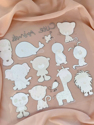 Термонаклейка Cute Animals 2