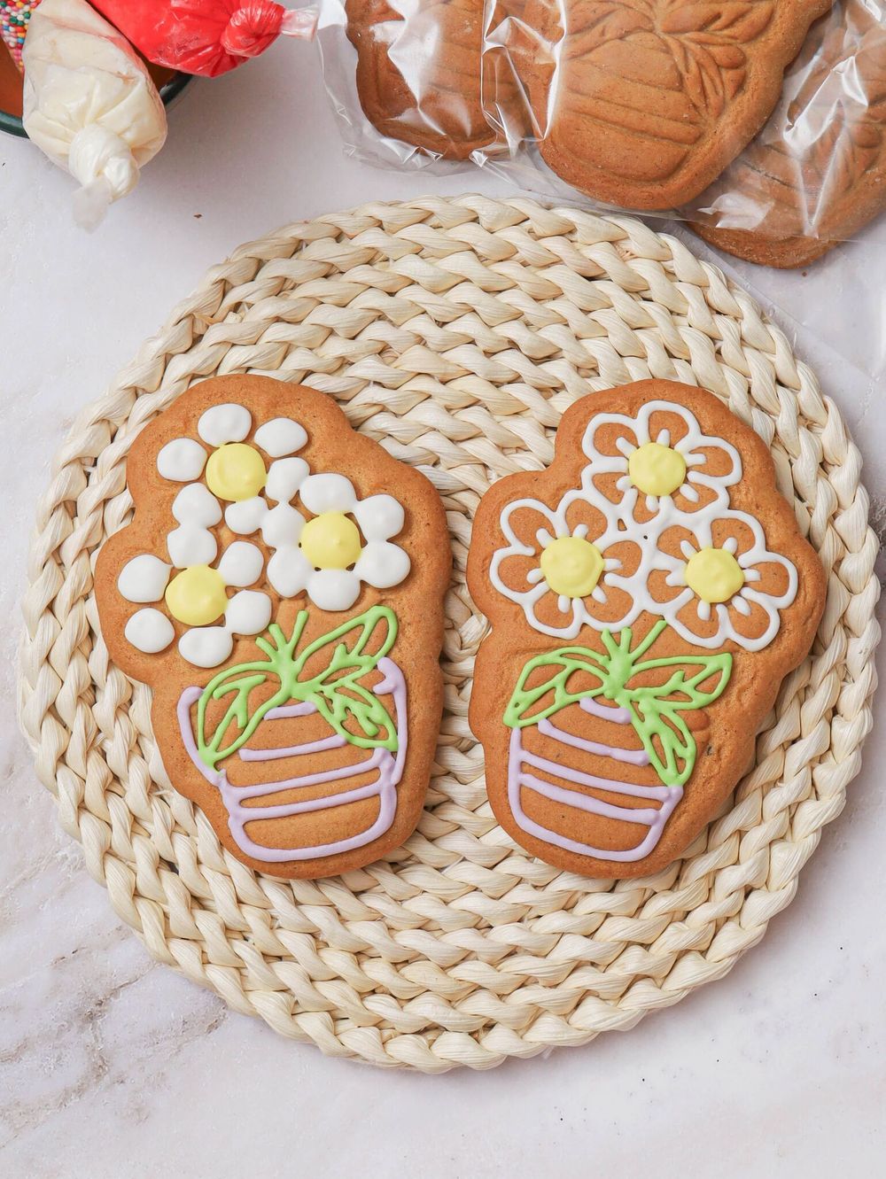 Имбирные пряники "Человечки" - 4 шт.