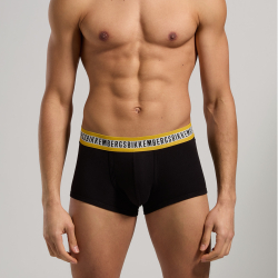 Мужские трусы хипсы мультиколор набор 3 в 1 Bikkembergs FASHION TAPE BKK1UTR08TR