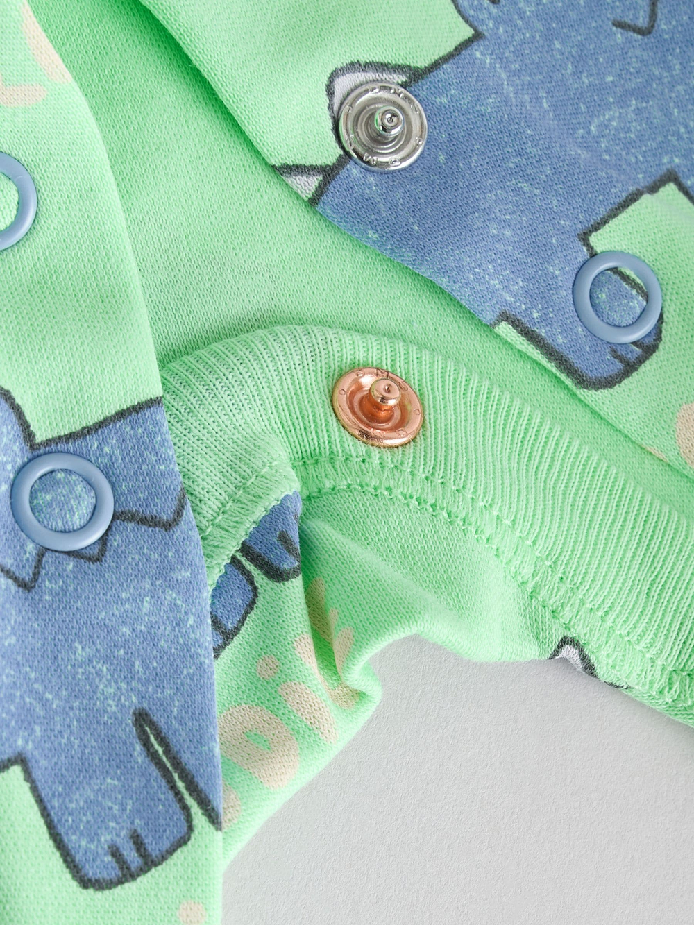 Комбинезон / Cлип для малышей Next AA5-964, 4 шт., Бежевый, Зеленый