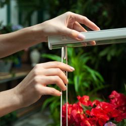 UFP-G20S H50 WHITE Подставка металлическая для светильника ULI-P. высота 500 мм. Белая. TM Uniel