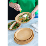 Набор тарелок connect, organic, D24 см, 4 шт, темно-серый