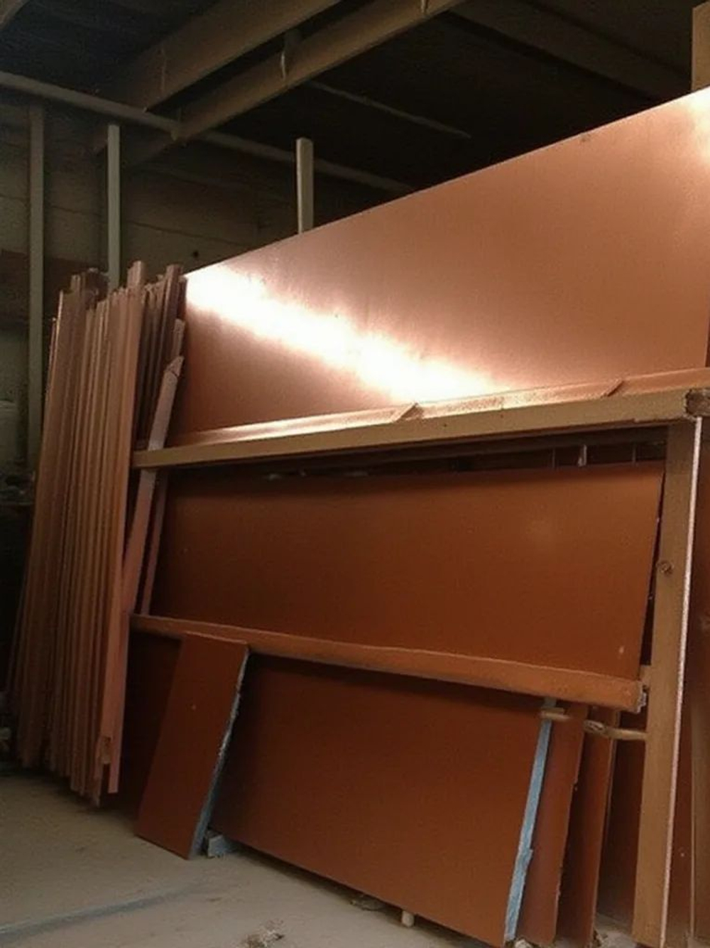 Лист медный плита 32х75х150мм (пластина/заготовка) медь