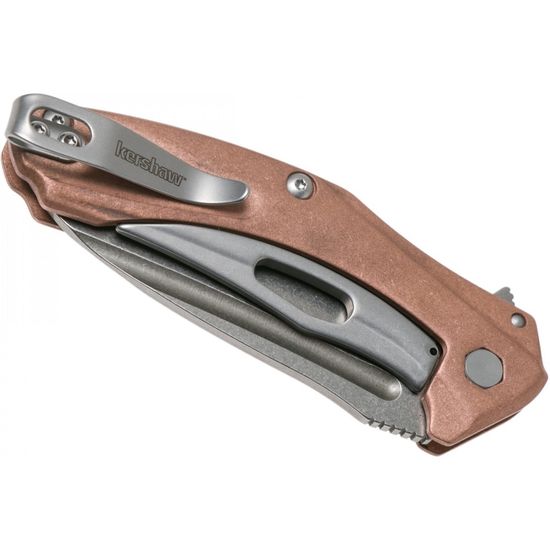 Складной нож KERSHAW Natrix 7007CU c клинком из стали D2, рукоять медь