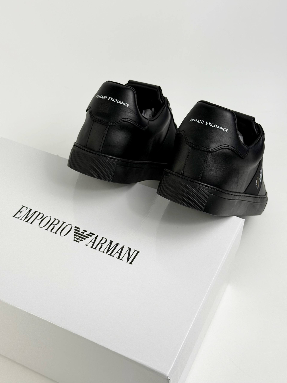 Кроссовки Armani Exchange #B243 (черн.)