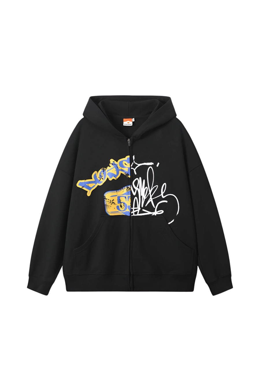 Худи DONSMOKE Split-Print Zip Hoodie