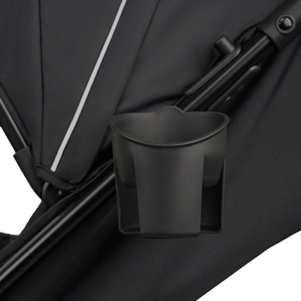 Детская прогулочная коляска Indigo Epica XL Air с сумкой 2025 черный