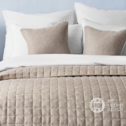 Покрывало под лен КАННИ (арт. BL02-275-03) - коричневое