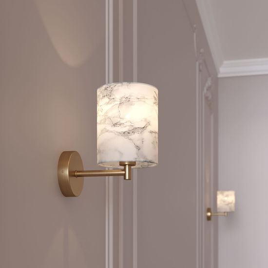 60174/1 / настенный светильник / латунь