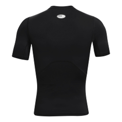 Мужское теннисное поло Under Armour Heatgear Armour T-Shirt Men - Black, White