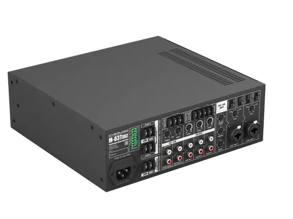 CVGAUDIO M-83Tmz профессиональный многофункциональный микшер-усилитель, мощность 80W/100V