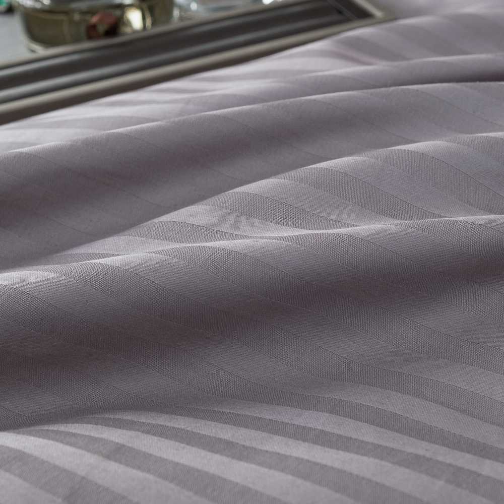 Простыня Страйп Сатин Однотонный 100% хлопок R1CT030