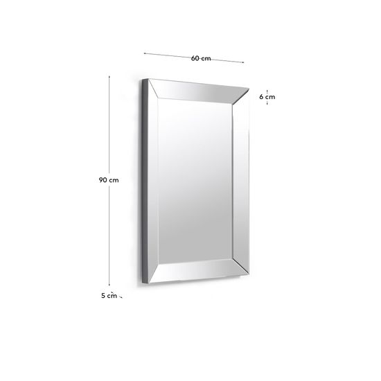 Прямоугольное зеркало Anel