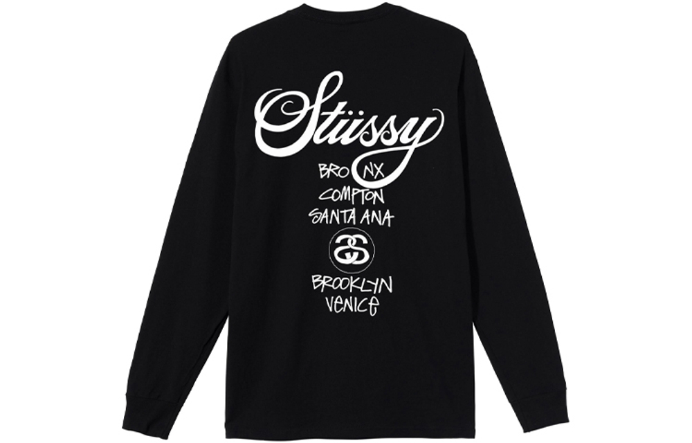 Толстовки Stussy World Tour Tee T, 3993614