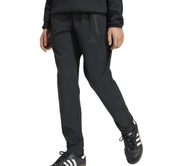 Детские теннисные брюки Adidas Tiro Travel Woven - black/black
