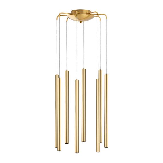 Комплект с подвесной люстрой Lightstar Tubo (574733+747233 (8шт) L8T747233