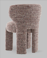 Стул Lainr бордовый меланж