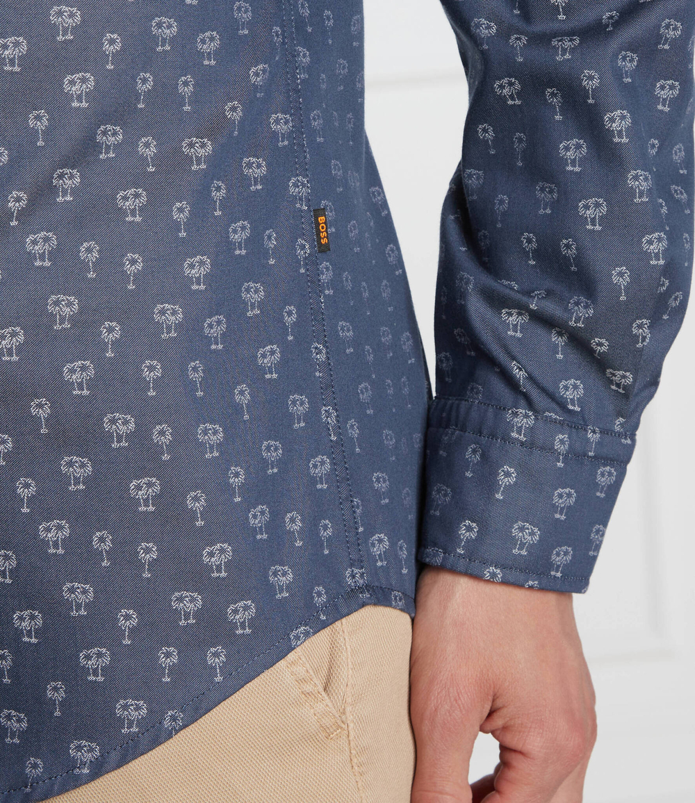 рубашка race BOSS ORANGE - темно-синий(50472224)