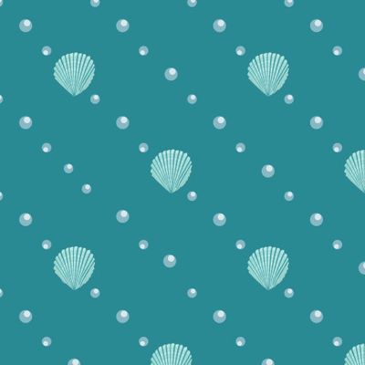 Морские ракушки и пузырьки