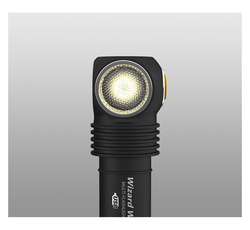 Фонарь налобный Armytek Wizard WR Magnet USB + 18650, Теплый и красный свет, 1000 лм и 250 лм