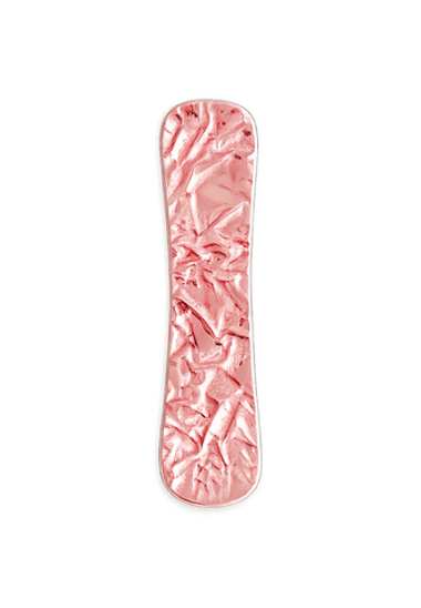 Подвеска "Сноуборд" розовая