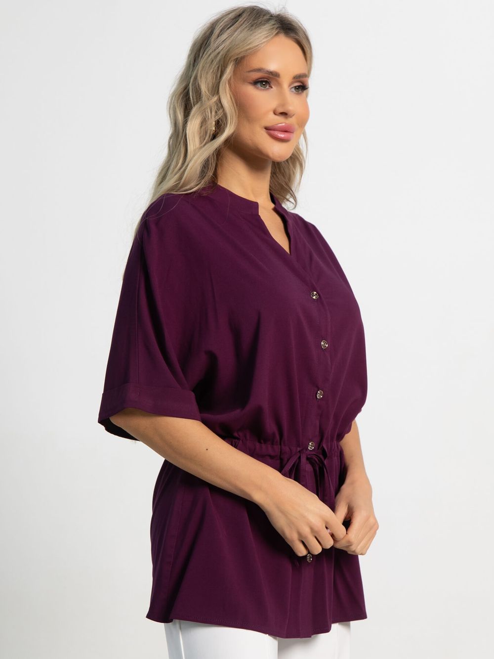 Блуза Мариша (бордо) Б15566-30М LT Collection