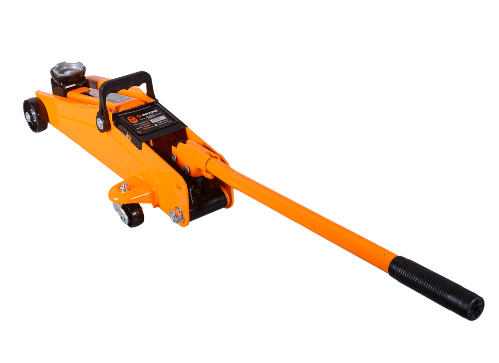 Домкрат гидравлический подкатной ДМК-2К (2 т, 135-385 мм, в кейсе) Вихрь