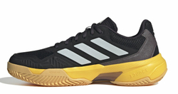 Мужские кроссовки теннисные Adidas CourtJam Control 3 - core black/orange