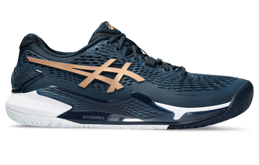 Мужские кроссовки теннисные Asics Gel-Resolution 9 - небесный
