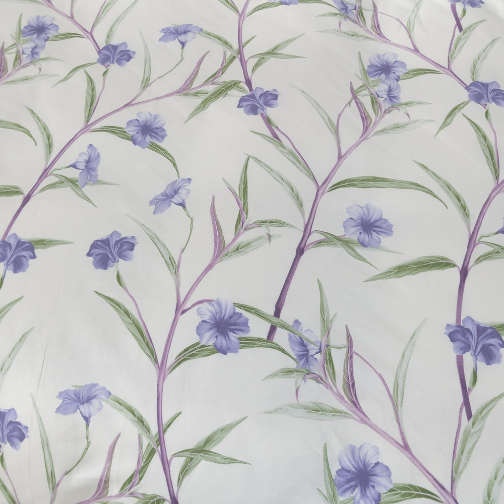 Комплект постельного белья Делюкс Сатин 100% хлопок на резинке LR604