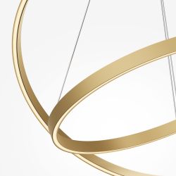 Люстра подвесная светодиодная Maytoni Rim MOD058PL-L74BSK