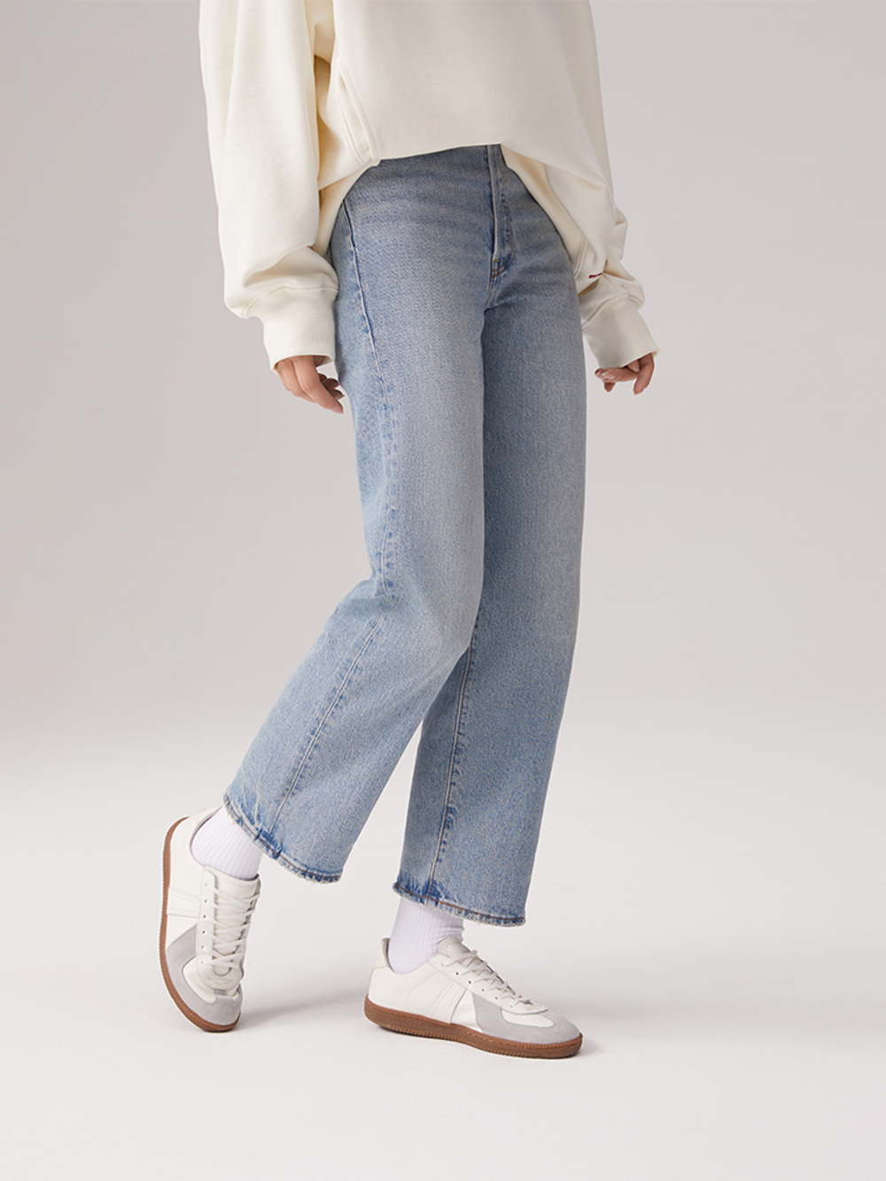 Женские прямые джинсы с завышенной талией Levi's Ribcage Straight Ankle 72693-0219