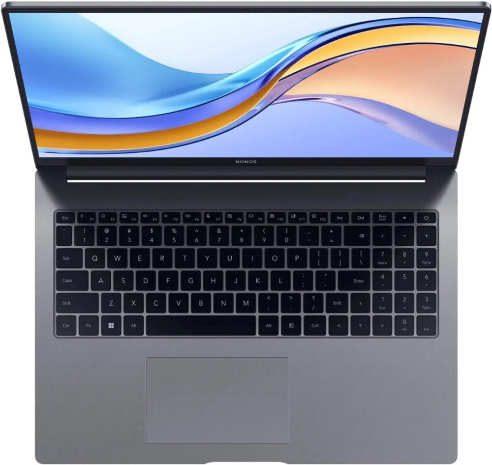 Ноутбук  Honor MagicBook X16 2024 16 ", Core i5, 8 Гб RAM, 512 Гб SSD, UHD Graphics, Серый