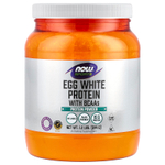 NOW Foods, Sports, яичный белок с разветвленной цепью (BCAA), протеиновый порошок, без добавок, 544 г (1,2 фунта)