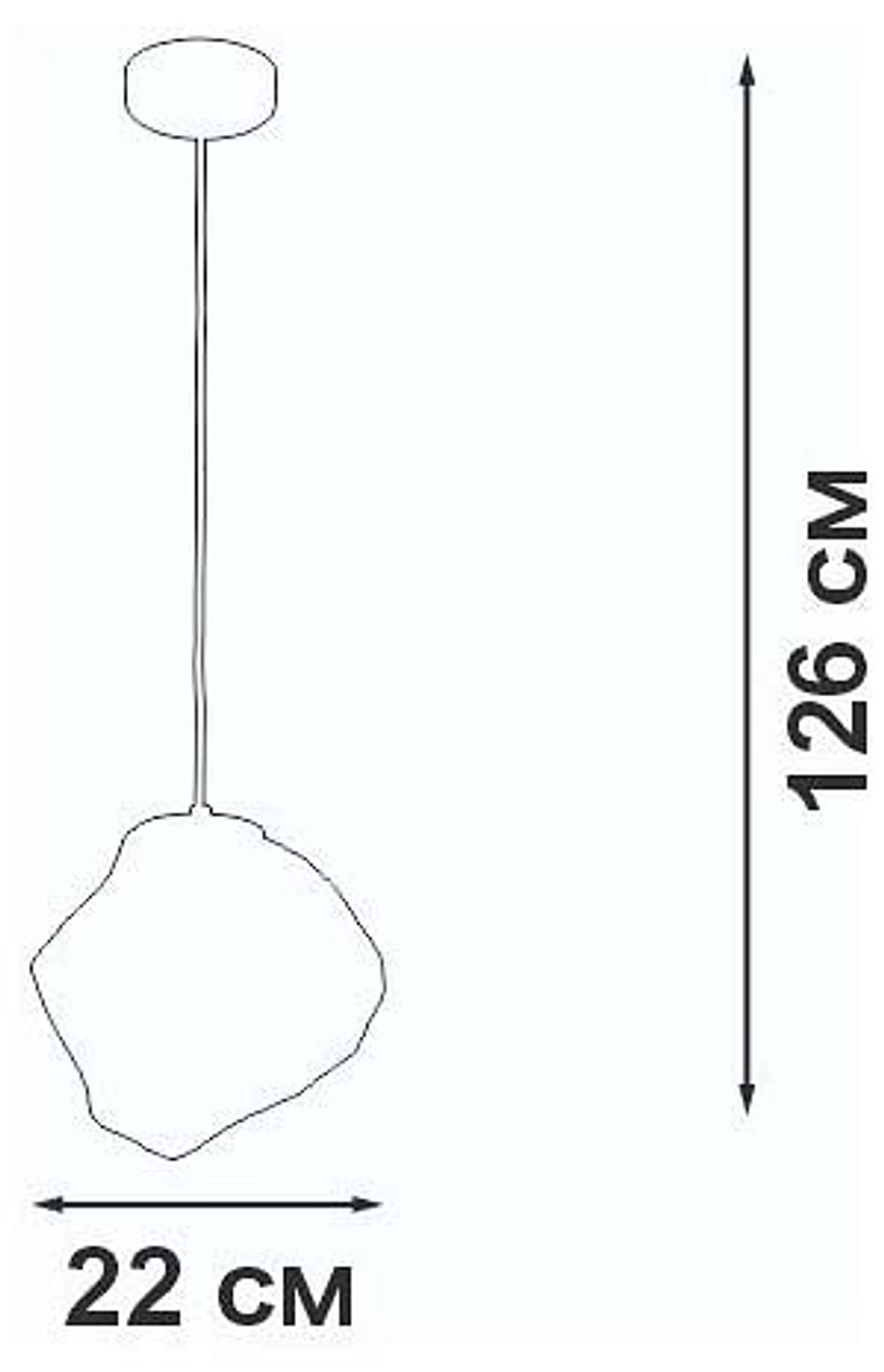 Подвесной светильник Vitaluce V2736 V2736-1/1S