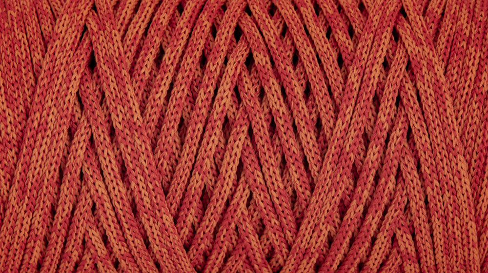 White polyester cord 4 mm