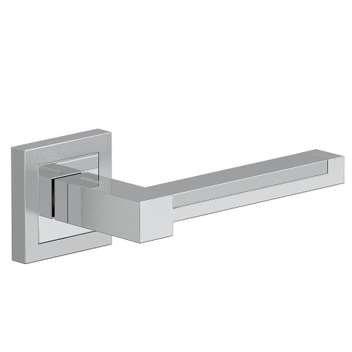 Ручка дверная Bravo Z-207 SC/C МатХром/Хром